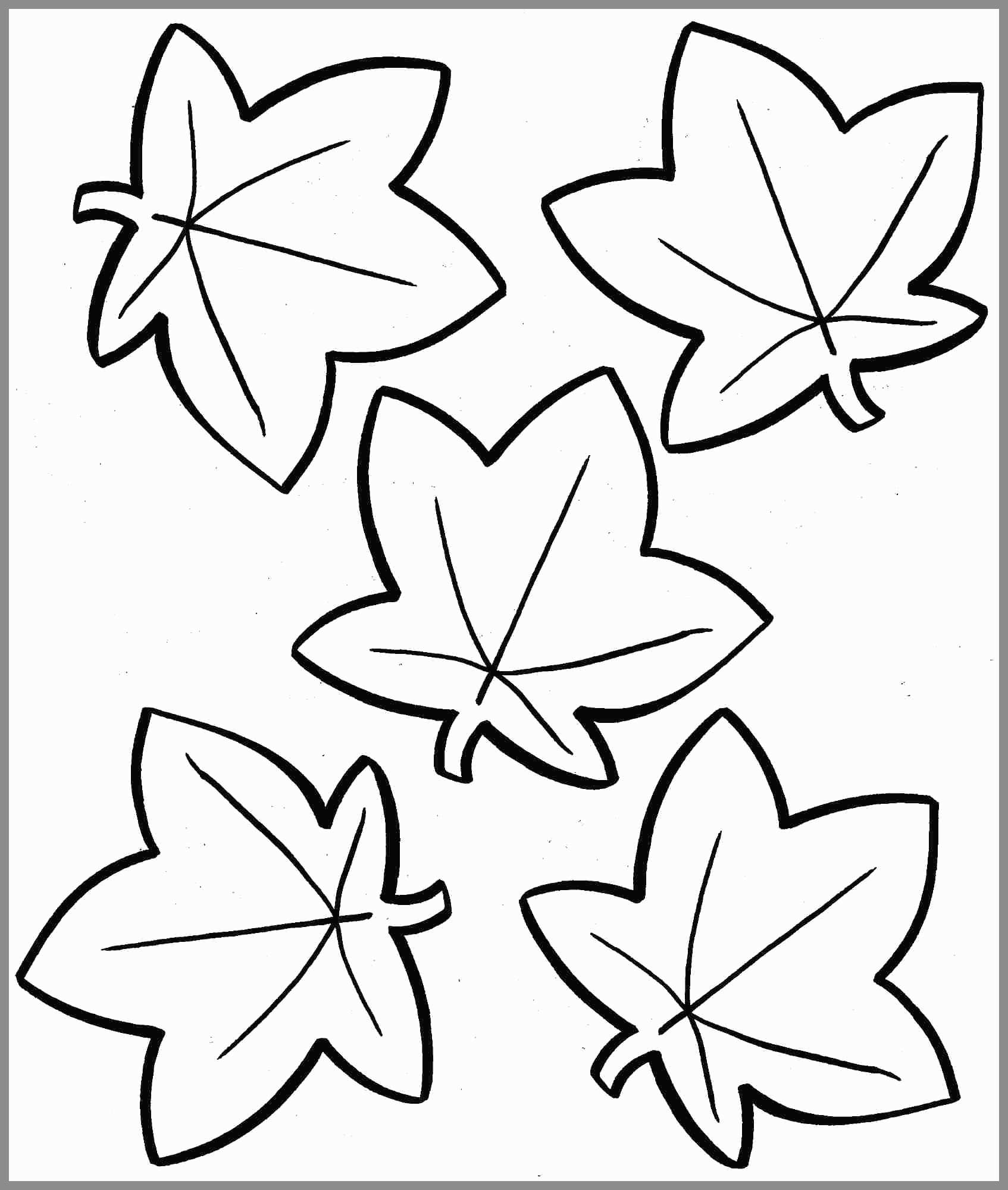 Liść jesienny kolorowanki